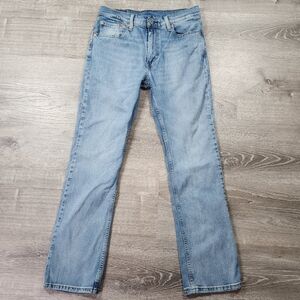 LEVI'S 527 Light Blue Wash Denim Jeans Men's 32 x 32